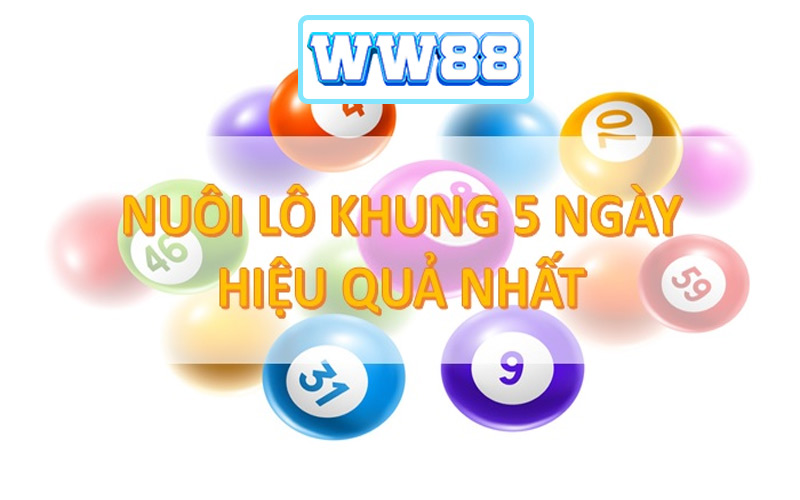 4 Phương Pháp Nuôi Lô Song Thủ Khung 5 Ngày cùng WW88